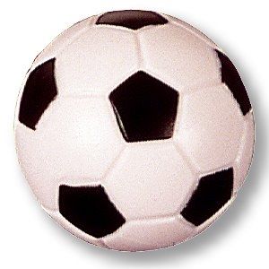 Kickerball, Fußball orig. 32 mm, schwarz/weiß