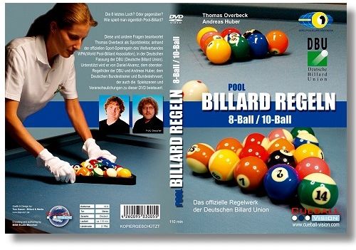 DVD Regeln 8-BAll/10 BAll, DVD 120 min.