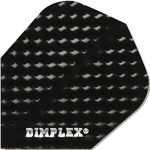 Dart-Flight Dimplex, Standard, Motiv "schwarz"