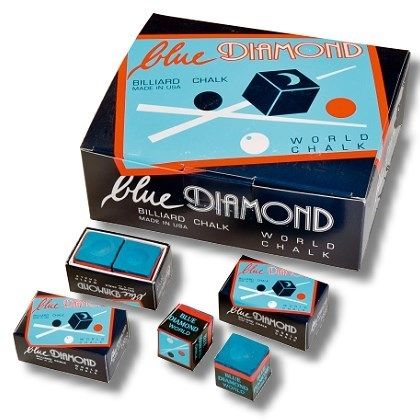 Kreide BLUE DIAMOND Großbox mit 25 kleinen Boxen mit je 2 Stck. blau