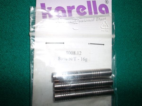 Softdart - Barrel, 80% Tungsten, Gewicht 16g, Länge: 41mm