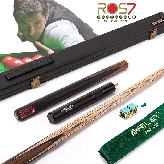 Snookerqueue RILEY "Ronnie O'Sullivan ROS7-10" 3/4, Ebenholz